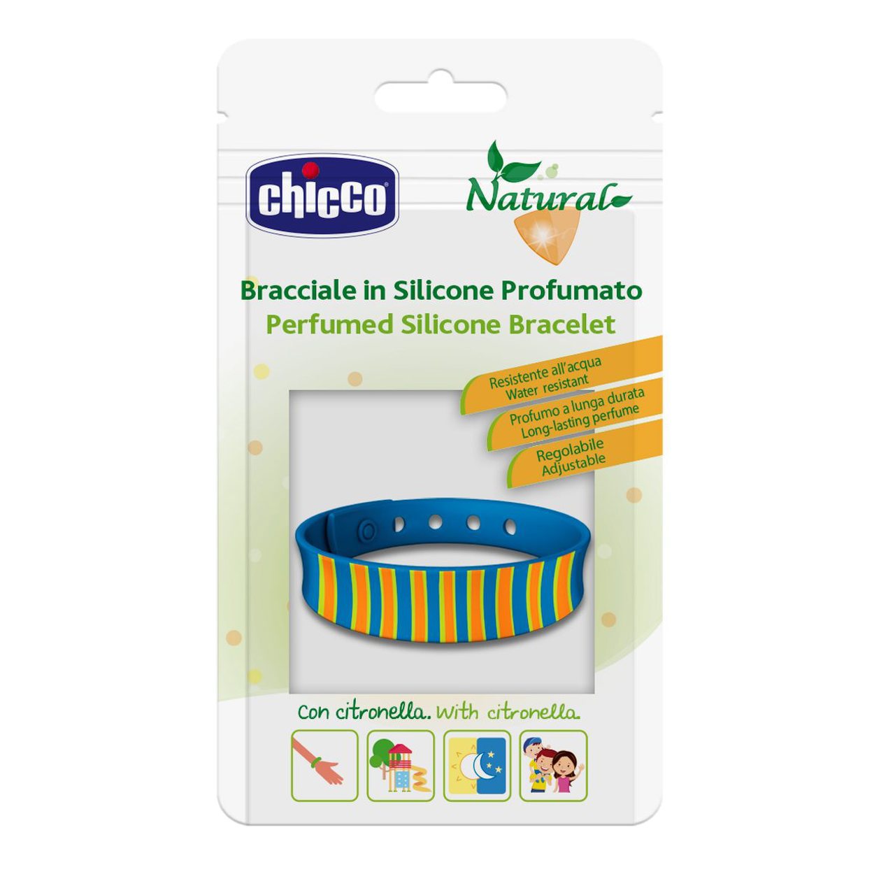 BRACCIALETTO PROFUMATO CITRONELLA